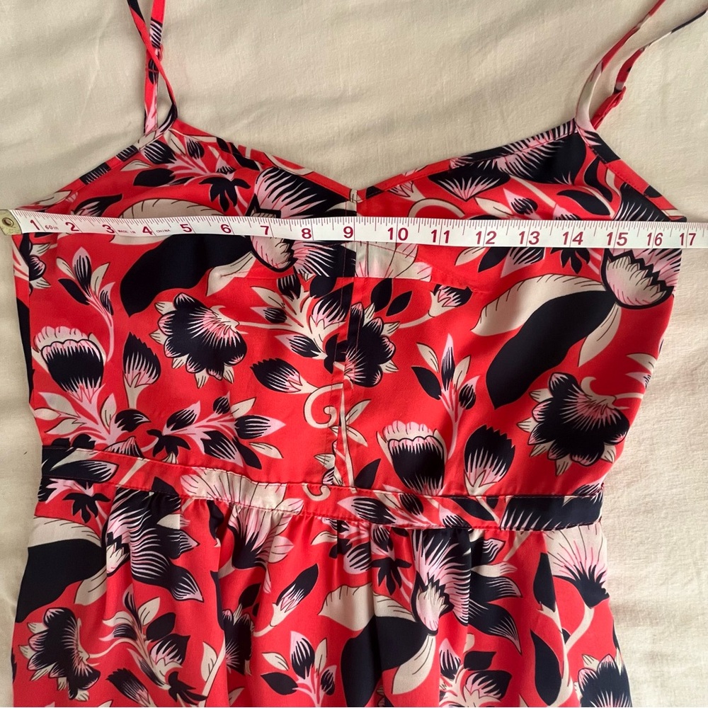 J.Crew•Tropical Floral Print Sundress•sz4 - Picture 5 of 13